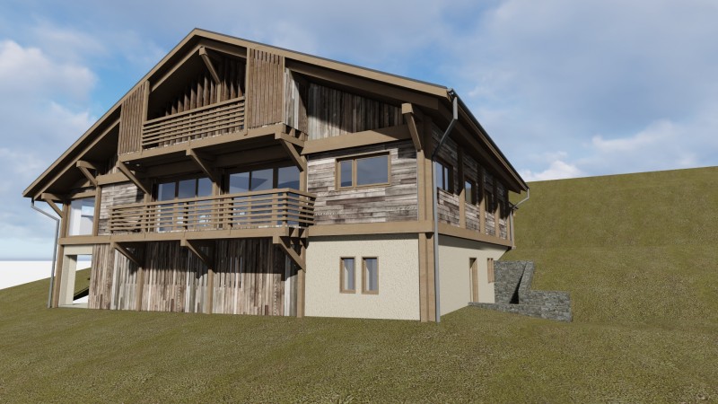 2020_projet de chalet à CORDON (73)